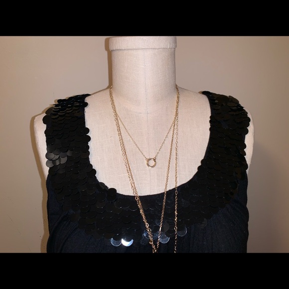 MATTY M sequin blouse - Picture 3 of 8